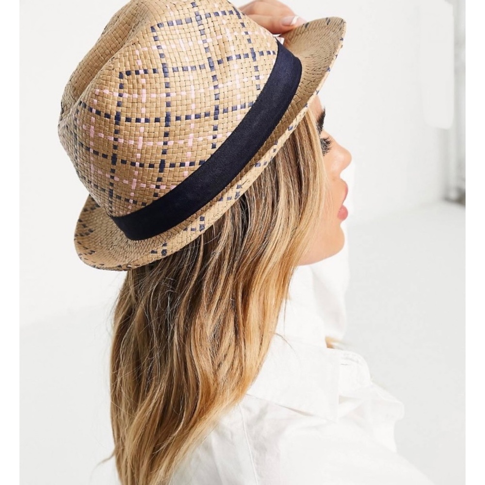 🌴 NWT 🌴 ASOS summery boho straw hat fedora